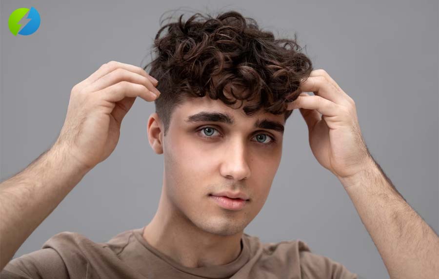 Curly Edgar Haircut For Men